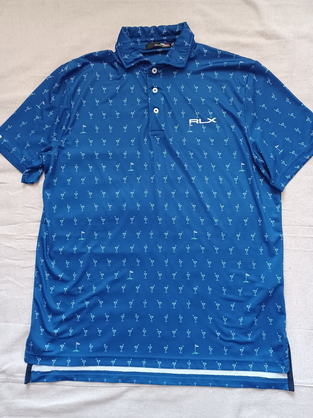 Ralph Lauren RLX Martini 19th Hole Golf Polo Men's Size Medium